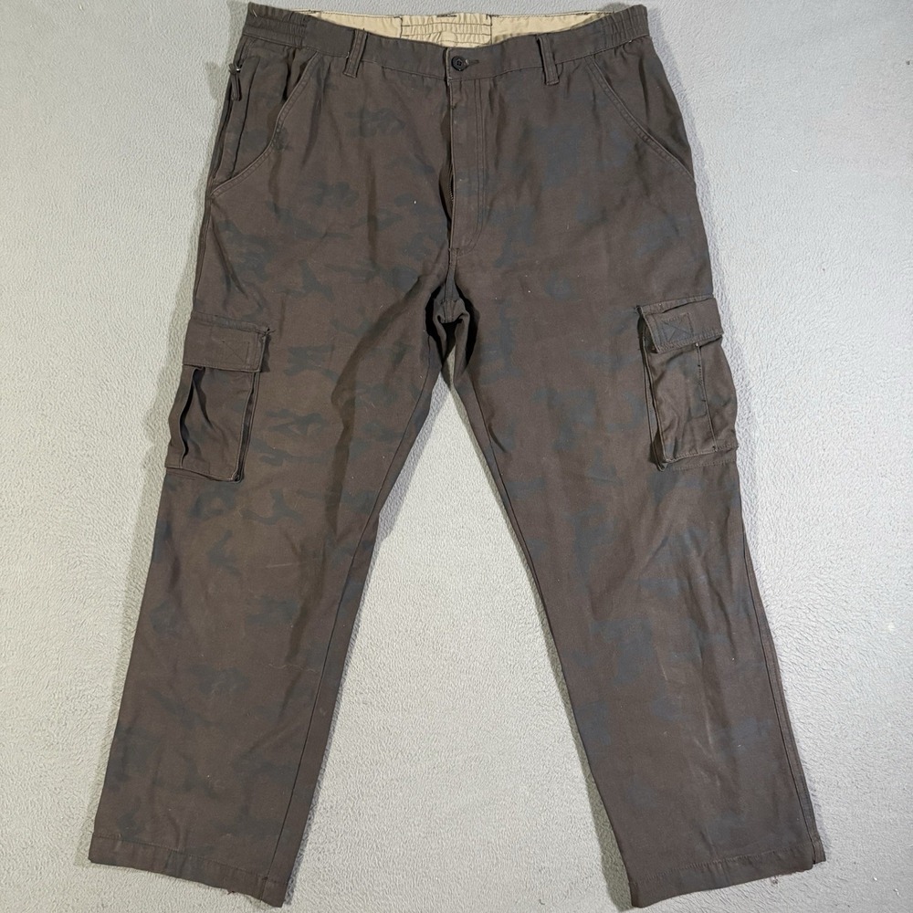 Tri-Waist Comfort System Pants Men's 38 Cargo Camo Hiking Outdoor Multicolor